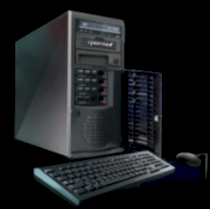 CybertronPC CAD1212A (AMD Opteron 6128 2.0GHz, Ram 8GB, HDD 1TB, VGA Quadro 400 512D3, RAID 1, 733T 500W 4 SAS/SATA Black) 