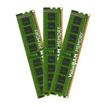 Kingston ValueRAM 6GB Kit (3x2GB) DDR3 1333MHz CL9 240-Pin DIMM (KVR1333D3S8N9K3/6G)