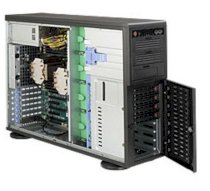 Server Supermicro SuperServer 7047A-T (SYS-7047A-T) E5-2680 (Intel Xeon E5-2680 2.70GHz, RAM 8GB, 1200W, Không kèm ổ cứng)