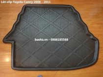 Lót cốp 3D Toyota Camry 2011 màu đen