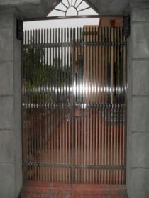 Cửa cổng inox Thành Trung CTT-11