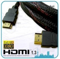 Cáp HDMI to HDMI 1.5m (vằn lưới chống nhiễu)