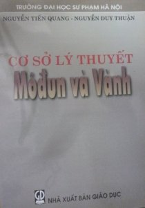 Cơ sở lí thuyết Modum và vành