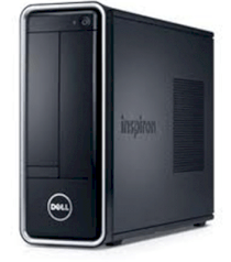 Máy tính Desktop Dell Inspiron 660ST (6H0F83-BLACK) (Intel Core i3-2120 3.3Ghz, RAM 4GB, HDD 500GB, VGA NVIDIA GeForce GT 620 1TB, PC Dos, Không kèm màn hình)