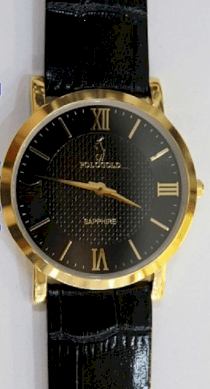  Đồng hồ đeo tay dây da Polo Gold POG 2606M-VD