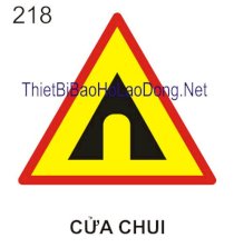 Biển báo nguy hiểm cửa chui 218 Châu Gia Phát