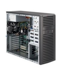 Server Supermicro 5037A-iL (Black) E3-1280V2 (Intel Xeon E3-1280V2 3.60GHz, RAM 4GB, Power 500W, Không kèm ổ cứng)