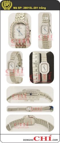 Đồng hồ đeo tay nữ OP 28015L-201 trắng