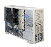 Server Supermicro SuperServer 8044T-8R (SYS-8044T-8R) 7120M (Intel Xeon 7120M 3.0GHz, RAM 4GB, Power 1200W, Không kèm ổ cứng)