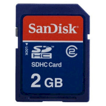 Sandisk SDHC 2GB (Class 2)