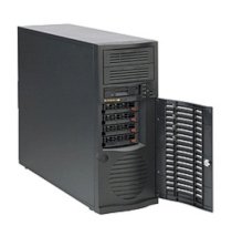Server Supermicro SYS-7036A-T (Black) L5530 (Intel Xeon L5530 2.40GHz, RAM 4GB, Power 650W, Không kèm ổ cứng)