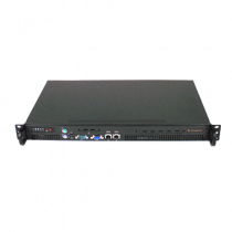 Server CybertronPC Quantum QJA1421 Short-Depth 1U Server SVQJA1421(Intel Core i3 i3-2100 3.10GHz, Ram 16GB, SSD 512GB, 503L 1U 200W Low Noise PSU Chassis)