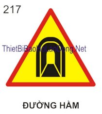 Biển báo nguy hiểm đường hầm 217 Châu Gia Phát