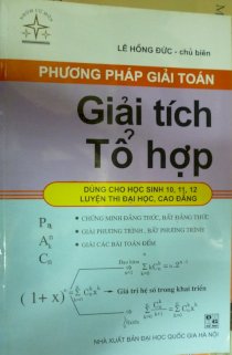 Phương pháp giải toán giải tích - Tổ hợp