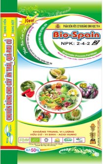Phân hữu cơ vi sinh BIOSPAIN 2-4-2 (dạng viên)