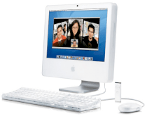 Imac G5 (Power PC G5 1.9Ghz, Ram 1GB, HDD 80GB, VGA ATI Radeon 9600XT 256MB, Màn hình LCD 17", Apple MacOS X 10.4)  