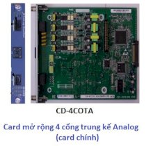 NEC CD-4COTA Card mở rộng 4 cổng trung kế analog