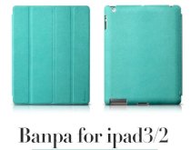 Bao da Banpa cho iPad 3 Xanh