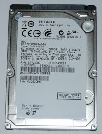 Hitachi 640GB - 5400rpm - 8MB Cache - SATA 3