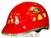Mũ bảo hiểm trẻ em ASIA - 101S Đỏ - Tem Angry Bird