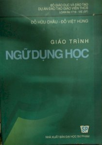 Giáo trình Ngữ dụng học