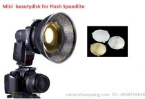 Chóa phản chiếu cho đèn Flash SpeedLight Mini BeautyDisc K9