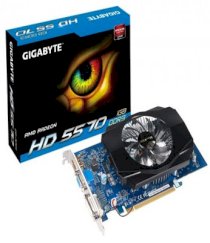 GIGABYTE GV-R557D3-2GI ( ATi Radeon HD 5570, 2 GB, GDDR3, 128-bit, PCI Express 2.1) 