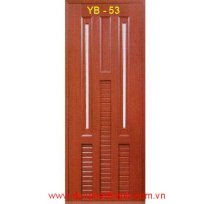 CỬA NHỰA GIẢ GỖ Y@DOOR YB - 53