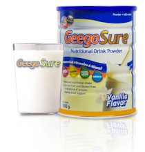 Sữa Geego Sure, khuyến mãi khủng, chỉ 450K/lon 900gr, rất hợp khẩu vị người già, người bệnh