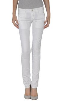 Quần Skinny Jeans nữ Diesel trắng WDI123000026