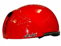 Mũ bảo hiểm kiếng giấu ASIA 105KA Trơn - Đỏ bóng