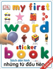  Sticker My First Word Book
