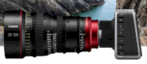 Máy quay phim chuyên dụng Blackmagic Production Camera 4K (Canon CN-E 30-105mm T2.8) Lens Kit