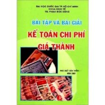 Bài tập và bài giải kế toán chi phí giá thành