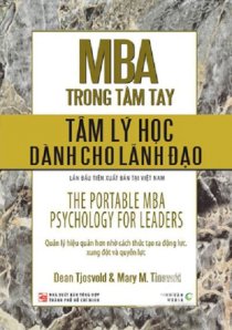 MBA trong tầm tay - tâm lý học dành cho nhà lãnh đạo