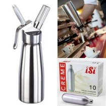 Bình xịt kem iSi Stainless Steel 1lit