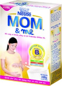 Sữa bột Nestle mom&me 350g 