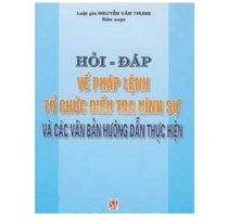 Hỏi - đáp về pháp lệnh tổ chức điều tra hình sự và các văn bản hướng dẫn thực hiện