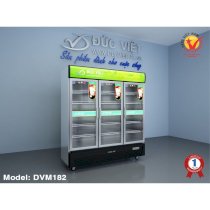 Tủ mát 3 cánh 1 máy 0 quạt Đức Việt DVM182