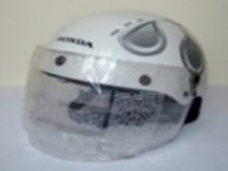 Mũ bảo hiểm nửa đầu có kính Honda 08HGT-PRO-F60ZB ( Màu trắng )