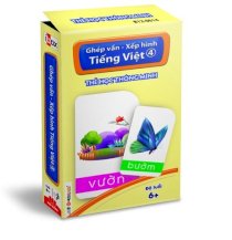 Thẻ học thông minh – Ghép vần – Xếp hình tiếng Việt 4