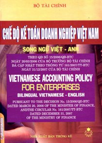  Chế độ kế toán doanh nghiệp Việt Nam (Song ngữ Việt - Anh)