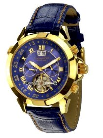 Đồng hồ Calvaneo 1583 Astonia 'Luxury Blue GOLD' xách tay từ Đức