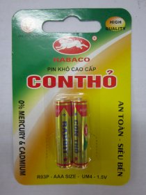 Pin Con thỏ AAA R03P-UM4-1.5V