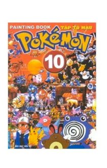 Tập tô màu Pokémon -Tập 10