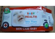 Khăn ướt Baby Health 80 tờ có mùi (set 10 gói)