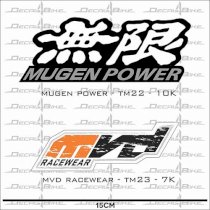 Decal xe máy Mugenpower+Mvd