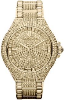 Michael Kors Camille Swarovski Crystal Encrusted Gold Ion-plated Ladies Watch MK5720