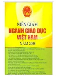  Niên giám ngành giáo dục Việt Nam năm 2008