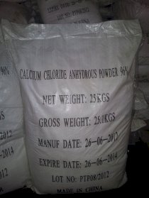 Calcium Chloride Anhydrous Powder CaCl2 96%